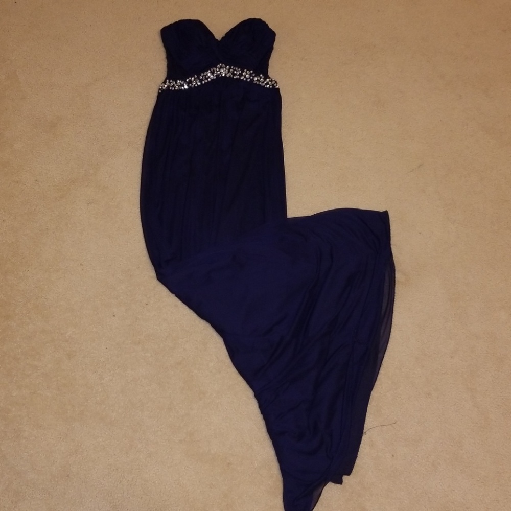 Navy Blue Gown